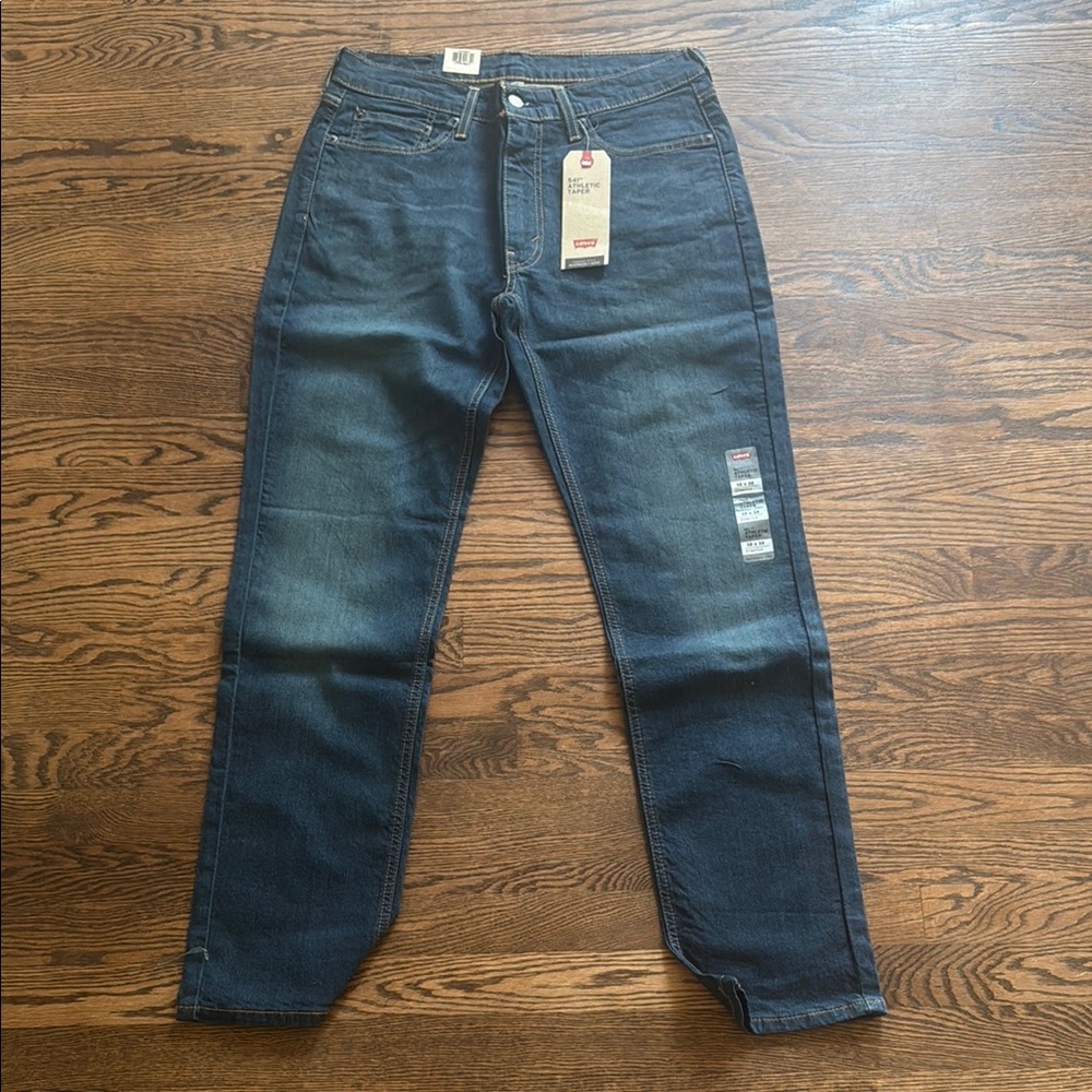 Levi's Men's Straight Jeans - Dark Blue
